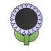 TTS Eco Outdoor Mark Making Chalkboard Flowers 5pk  hi\-res