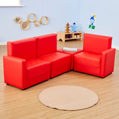 PVC Reading Corner Sofas  hi-res