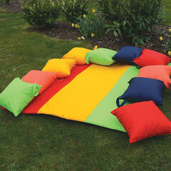 Bright Colours Outdoor Showerproof Nylon Padded Mat  hi-res