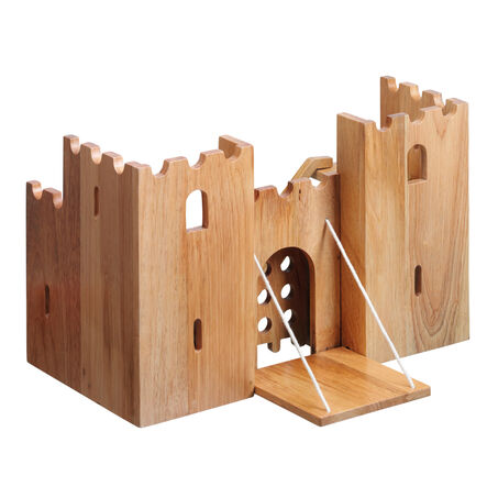 Small World Natural Wooden Castle  hi\-res