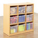 Open Storage Unit with Nine Large Compartments  hi\-res