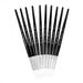 White Sable Substitute Paint Brushes 10pk Size 8  hi\-res