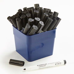 Staedtler&reg; Drywipe Markers 36pk Black  hi-res