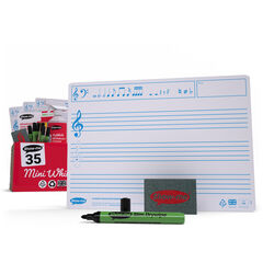 Music Stave Whiteboard Class Set 105 Pieces  hi-res