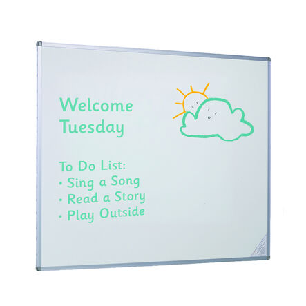 Double Sided Non Magnetic Whiteboard  hi\-res