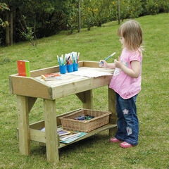 TTS Outdoor Wooden Busy Work Bench  hi-res