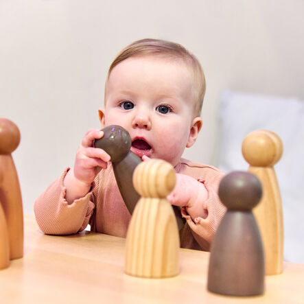 Giant Wooden Peg Figures  hi\-res