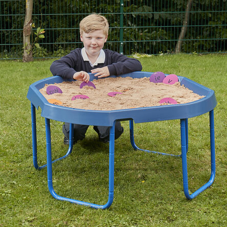 TTS Blue Tuff Tray Table \x26 Blue Stand Bundle  hi\-res