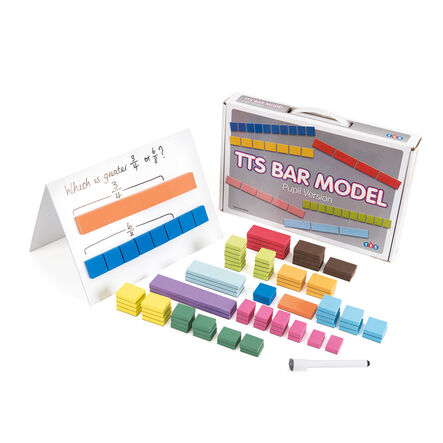 TTS White Rose Maths Bar Modelling Kit  hi\-res
