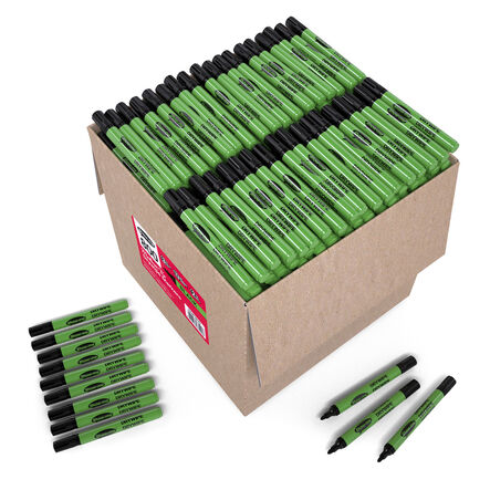 Show\-me Medium Tip Slim Barrel Drywipe Markers 800pk  hi\-res