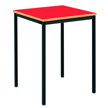 Welded Black Frame Square Tables 60x60cm  hi\-res