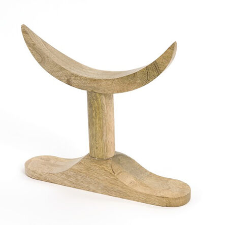 Egyptian Wooden Headrest  hi\-res