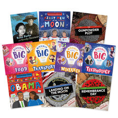 KS1 Influential Individuals and Events Books 10pk  hi-res