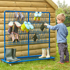 Double Sided Wellie Rack Stand  hi-res