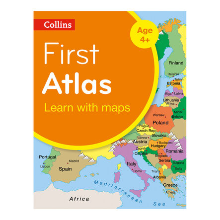 Collins First Atlas KS1  hi\-res