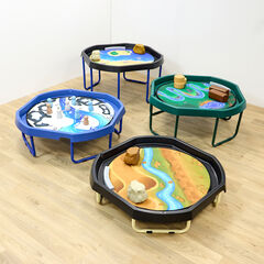 TTS Recordable Small World Environment Scape Play Mat Bundle  hi-res