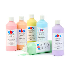 TTS Pastel Ready Mixed Paint 500ml 6pk  hi-res