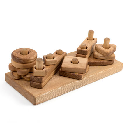 TTS Wooden Stack \x26 Build Block 15pk  hi\-res