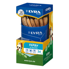Lyra Half Length Graphite Pencils Tub 36pk  hi-res