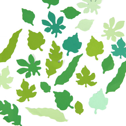 Spring\/Summer Paper Display Leaves 250pk  hi\-res