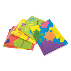 Splash Mats Plastic Table Covers Assorted 1x1.5m 4pk  hi-res