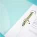 Rapesco Ring Binder A4 2\-Ring 25mm 10pk Clear  hi\-res
