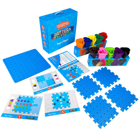 Pegs To Paper \- Pattern Pursuit  hi\-res