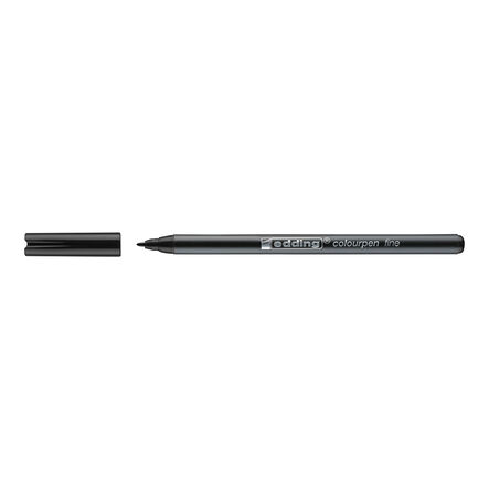 edding Colourpen Fine Black 12pk  hi\-res