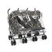 RABO Three\-Seater Stroller with Rain Cover  hi\-res