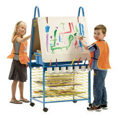 Double Sided Easel with Drying Rack  hi-res