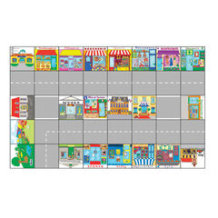 TTS Bee-Bot&reg; French Town Mat  hi-res