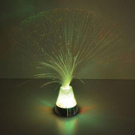 Fibre Optic Lamp with Colour Changing Base  hi\-res