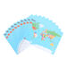 A3 Wipeable Map of the World 10pk  hi\-res