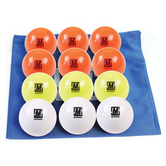 MasterSport Poly Vinyl Hockey Balls 12pk  hi-res