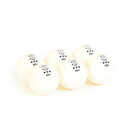 Sure Shot 3 Star Table Tennis Balls 6pk  hi\-res