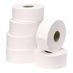 Jumbo Toilet Rolls 2 Ply Pack of 6  hi-res