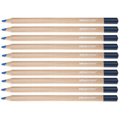 edugreen ECO Triangular Colouring Pencils 10pk  hi-res