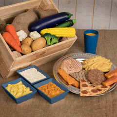 TTS Role Play Dinner Food Set 27pk  hi-res