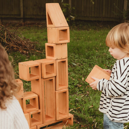 Outdoor Hollow Building Blocks 24pk  hi\-res
