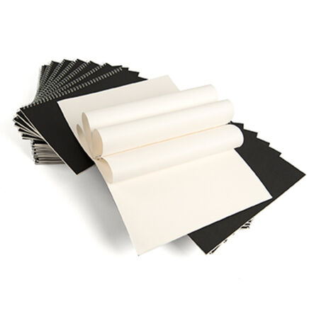 Pisces Spiral Sketchbooks Black A4 140gsm  hi\-res