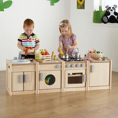TTS Toddler Wooden Kitchen Units  hi-res