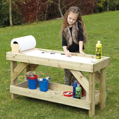 TTS Outdoor Wooden Tray Table  hi-res