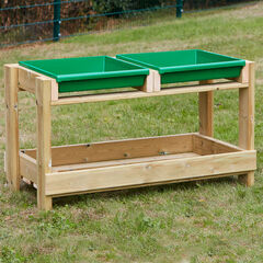 Wooden Tray Activity Centre H60 x L107 x D50cm  hi-res