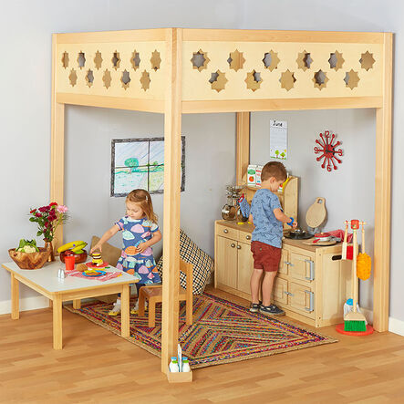 TTS Lovely Learning Location Wooden Play Structure  hi\-res