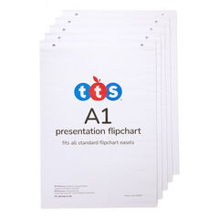 TTS A1 Presentation Flipchart Pads 5pk  hi-res