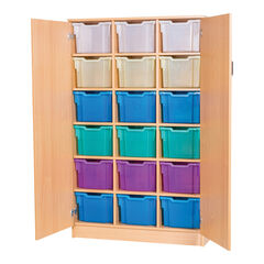 Static 18 Bay Cupboard  hi-res