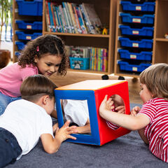 Softplay Mirror Cube 25cm  hi-res