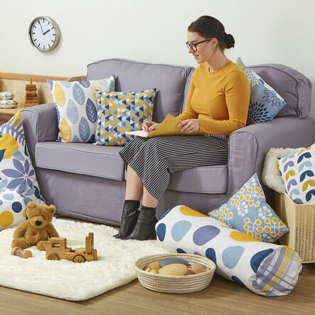 Loose Cover Sofa Grey  hi\-res