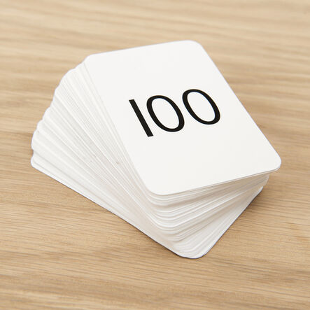 0\-100 Digit Number Cards  hi\-res