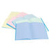 A5 Assorted Tinted Exercise Book 10mm Ruled Margin 48pg 10pk  hi\-res